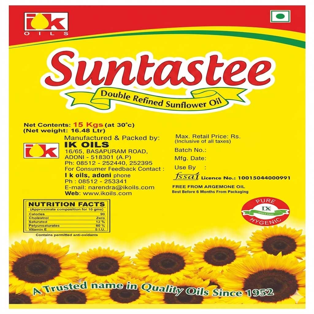 Sunfresh Refined Sunflower Oil